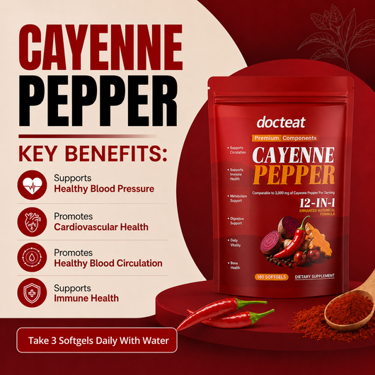 Cayenne Pepper 12-in-1 Formula Softgels